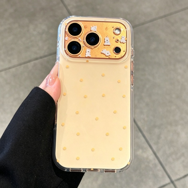 Fashion Cute Yellow Polka Dot  - đánh giá và giá Phone Cases Yellow