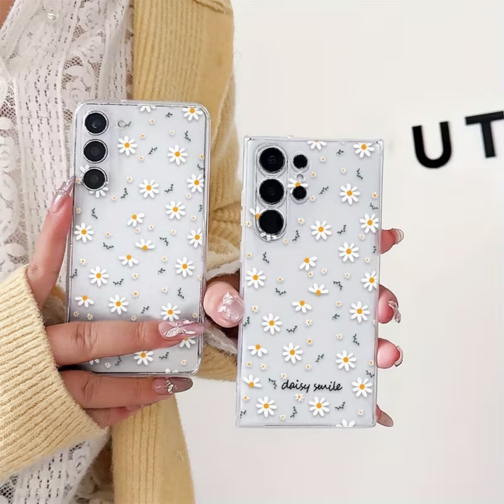 Yellow White Daisy Flowers Pho - đánh giá và giá Phone Cases Yellow
