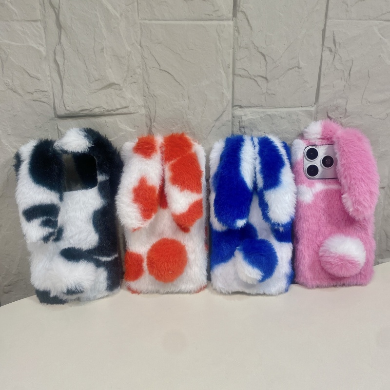 Cute Rabbit Design Fluffy Phon - đánh giá và giá Phone Cases Iphone 17