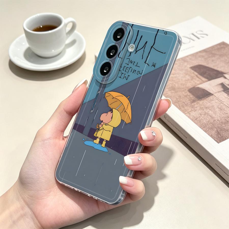 Yellow Umbrella Boy Phone Cove - đánh giá và giá Phone Cases Yellow