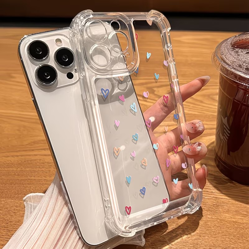 Transparent Corner Bumper Colo - đánh giá và giá Phone Cases Xr