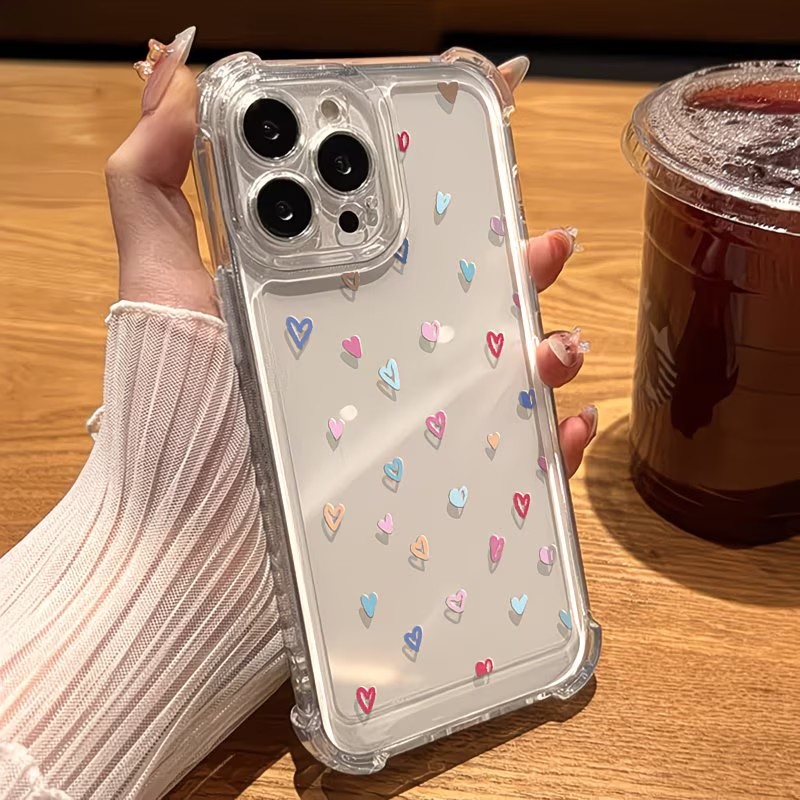 Transparent Corner Bumper Colo - đánh giá và giá Phone Cases Xr
