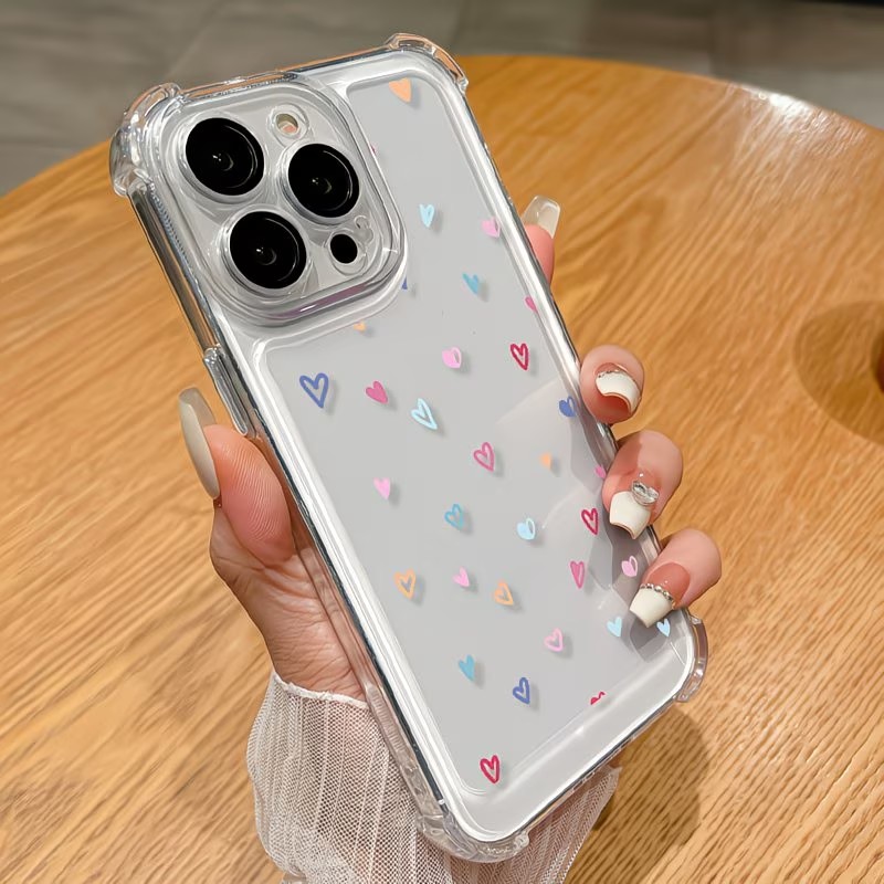 Transparent Corner Bumper Colo - đánh giá và giá Phone Cases Xr