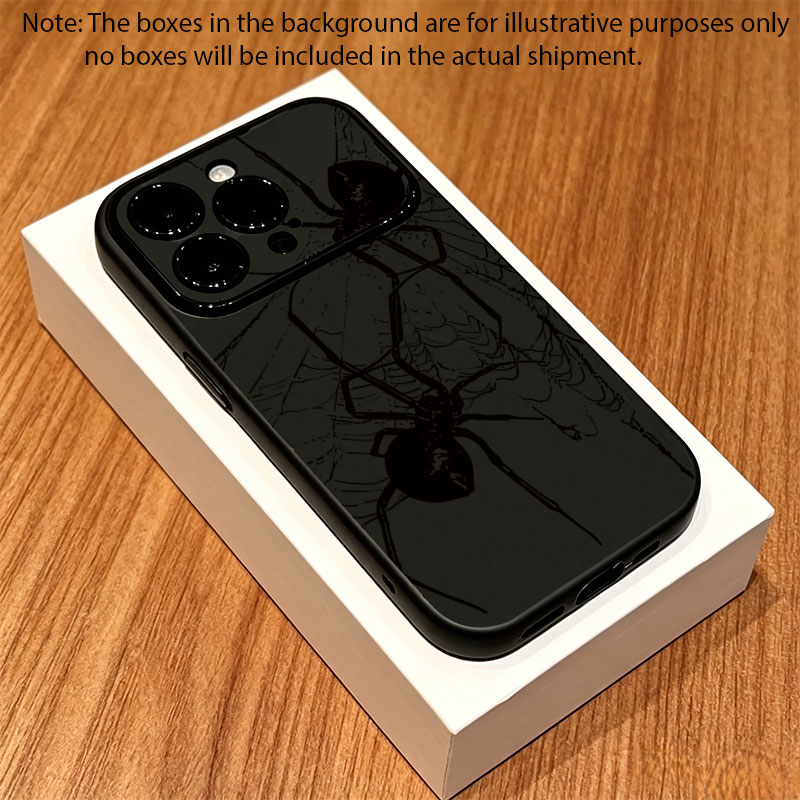 Cool Black Spider Pattern Phon - đánh giá và giá Phone Cases Xr