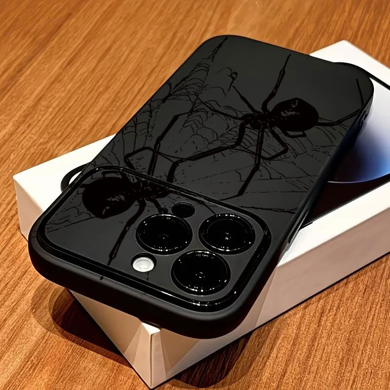 Cool Black Spider Pattern Phon - đánh giá và giá Phone Cases Xr