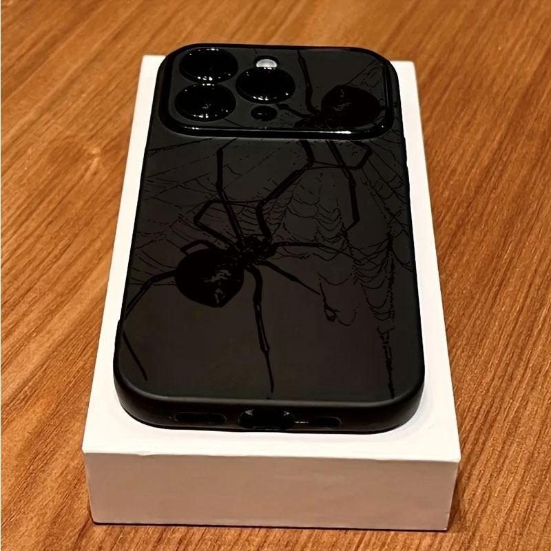 Cool Black Spider Pattern Phon - đánh giá và giá Phone Cases Xr
